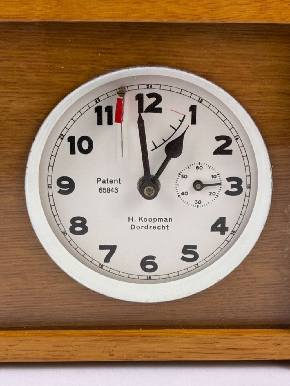 Vintage H. Koopman Dordrecht Chess Clock – Rare 1960 Mechanical Tournament Timer - Picture 3 of 16
